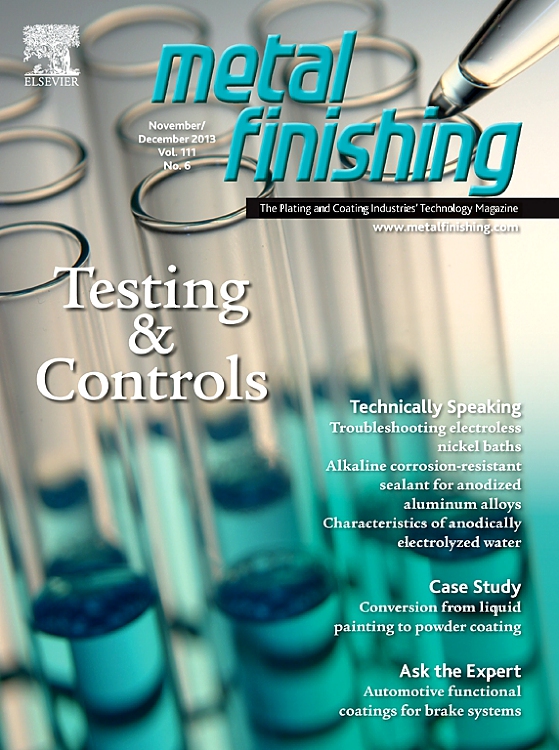 Go to journal home page - Metal Finishing